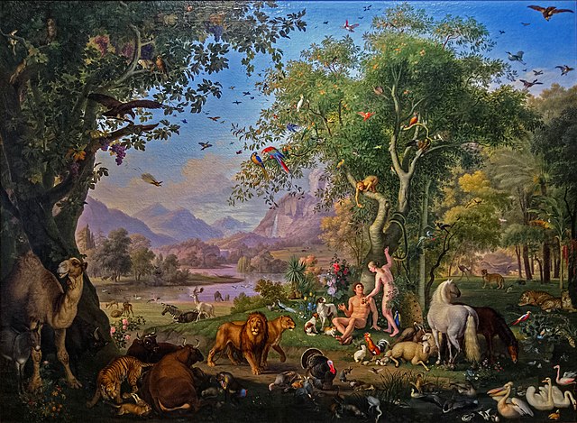 large wiki --  Adam and Eve in the Garden of Eden / Adam and Eve in the earthly paradise 
