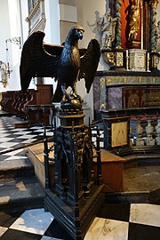 Eagle stand in the Maxkirche in Düsseldorf (2018) (1) .jpg