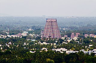 <span class="mw-page-title-main">Srirangam</span> Region of Tiruchirappalli, Tamil Nadu