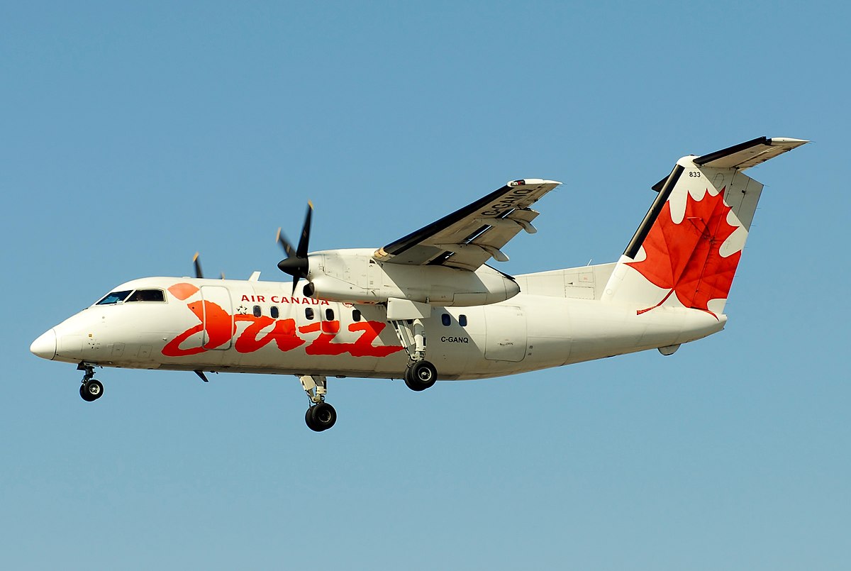 C-FACV (JAZZ), C-FACV - deHavilland Canada DHC-8-311 Dash 8…