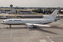 Air France Lockheed L-1011 in 1989 Air France Lockheed L-1011 TriStar Bidini.jpg