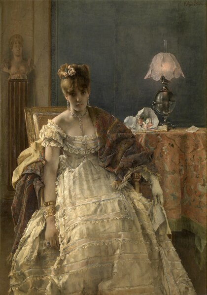 File:Alfred Stevens - Wanhopig - 1131 - Royal Museum of Fine Arts Antwerp.tiff