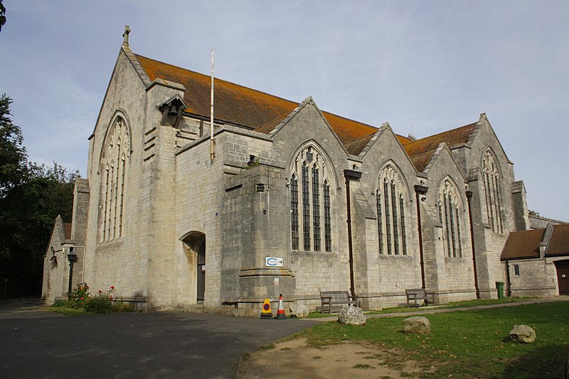 File:All Saints Church, off Straits, Portland Dorset.jpg