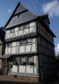English: Half-timbered building in Alsfeld Untere Fulder Gasse 40 / Hesse / Germany This is a picture of the Hessian Kulturdenkmal (cultural monument) with the ID 13240 (Wikidata)