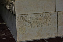 Day 27: Altar for St. Nicholas of Flue, Flüeli-Ranft, Switzerland