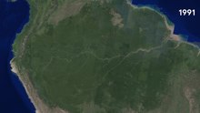 Íomhá:Amazon Rainforest Brazil Google Earth Timelapse 1984-2018.webm