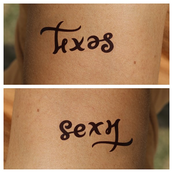 File:Ambigram tattoo Texas Sexy.jpg