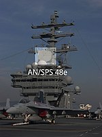 AN/SPS 48e on board the USS Ronald Reagan (CVN-76) . Ansps48e.jpg