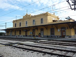 Antiga Estació de tren de Roda de Berà.JPG