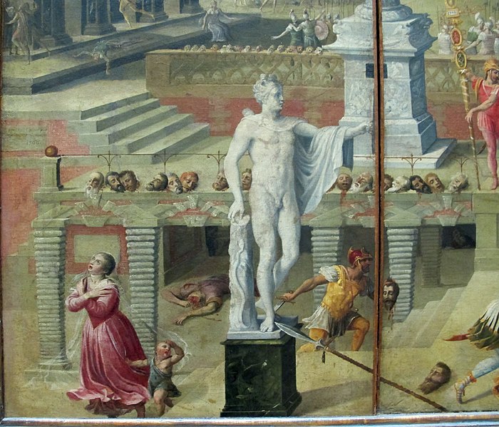 File:Antoine caron, massacro dei triumviri, 1566, 03.JPG