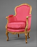 Кресло «bergère en cabriolet». 1760—1770. Париж