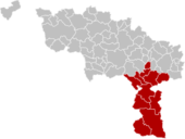 Arrondissement Thuin Belgium Map.png