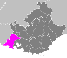 Arrondissement of Arles - Beliggenhet