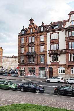 Würzburger Straße in Aschaffenburg