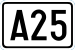 Kartridż oznakowania reprezentujący A25