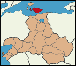 Distretto di Erdek – Mappa