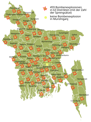 <span class="mw-page-title-main">Terrorism in Bangladesh</span>