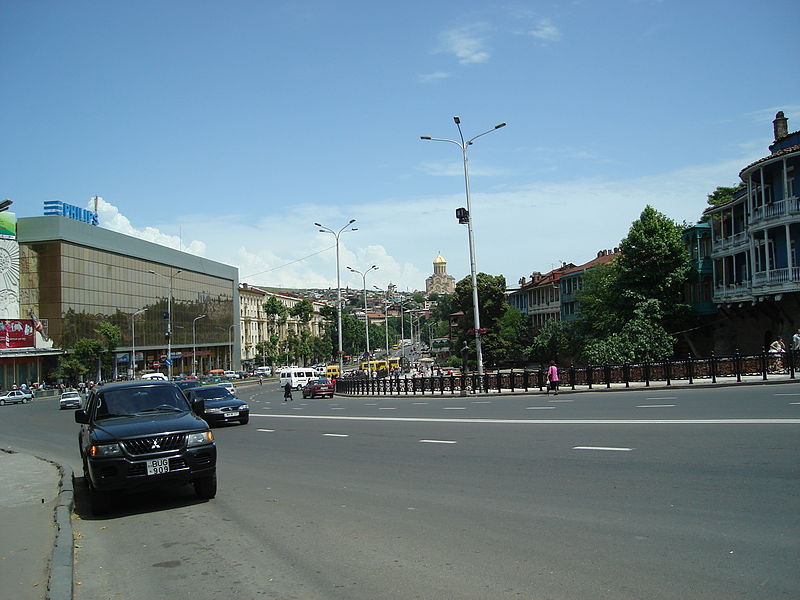 File:Baratashvili Street, Tbilisi.JPG