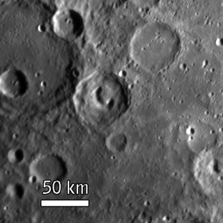 <span class="mw-page-title-main">Beckett (crater)</span> Crater on Mercury