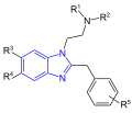 Grundstruktur der Benzimidazol-Opioide