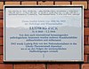 Berlin memorial plaque Landsberger Allee 49 (Frhai) Ludwig Pick.jpg