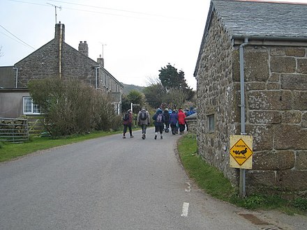 Trewey Beware of ducks crossing^ - geograph.org.uk - 772419.jpg