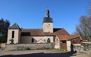 Bierre-lès-Semur (21) Église Saint-Léonard - Extérieur - 03.jpg
