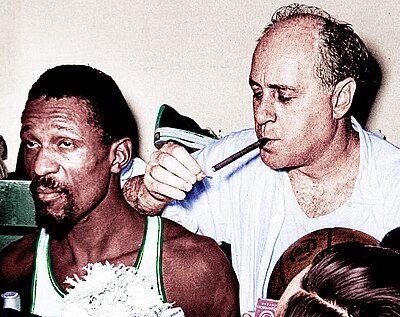 BILL RUSSELL, one of the NBA's greats