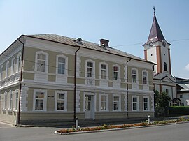 View from Gura Humorului's town center