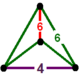 Nid d'abeille hexagonal Bitruncated Order-4 verf.png