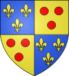 Blason ville fr Courtenay (Loiret).svg