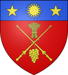 Blason ville fr Lansargues (Hérault).svg