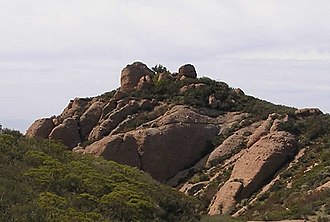 Boney Peak, in Circle X Ranch Park. Boney peak.jpg