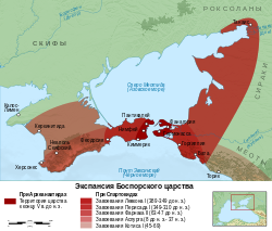 Bosporan Kingdom growth map-ru.svg