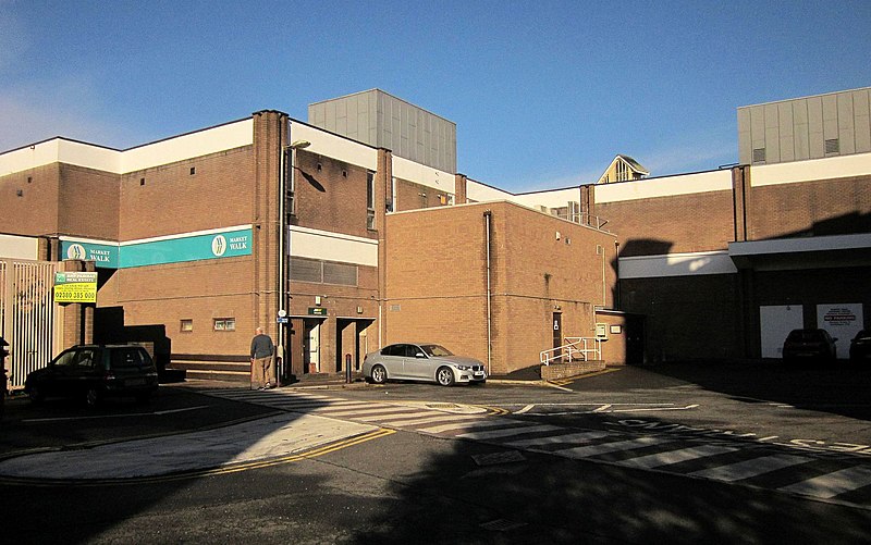 File:Building at rear of Market Walk, Newton Abbot - geograph.org.uk - 4205465.jpg