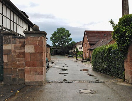 Burg Habitzheim Hofeingang