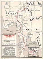 Lakaran kecil untuk Sempadan Myanmar–Thailand