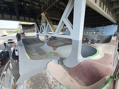 How to get to Burnside Skatepark with public transit - About the place