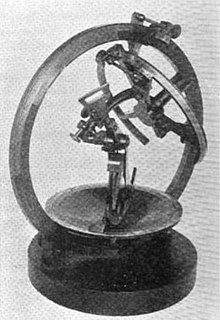 Equatorial sextant Navigational instrument