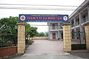 Trạm Y tế xã Minh Tân, tại thôn Đạm Trai, xã Minh Tân, huyện Lương Tài, tỉnh Bắc Ninh