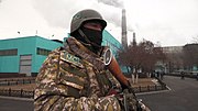 Pasukan perdamaian CSTO Kirgizstan dalam Protes Kazakhstan 2022