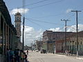 English: View of Cabaiguán, a town in the centre of Cuba