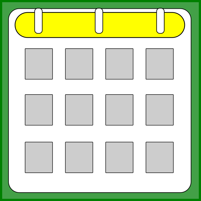 Calendar file. Иконка Calendars by Readdle.