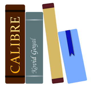 Calibre (software) an e-book manager that can view, convert, edit and catalog e-books in all of the major e-book formats.