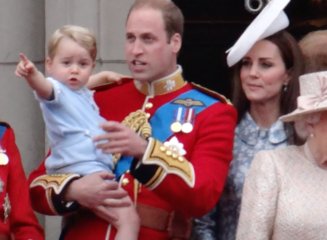 Le prince George, en 2015, lors de son premier Trooping the Colour.