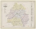 Carte routière de la Dordogne en 1860