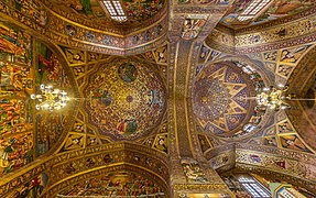Ceiling of the Vank Cathedral in Isfahan