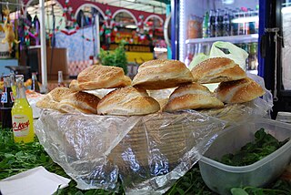 Cemita Bread from Puebla City, in México