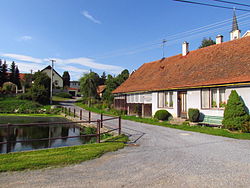 Centrum Benetice, okres Třebíč.JPG