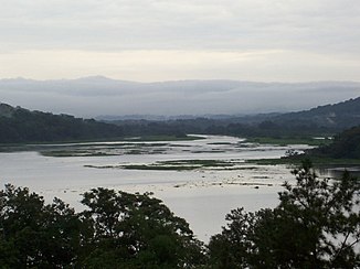 Pohled na řeku Chagres